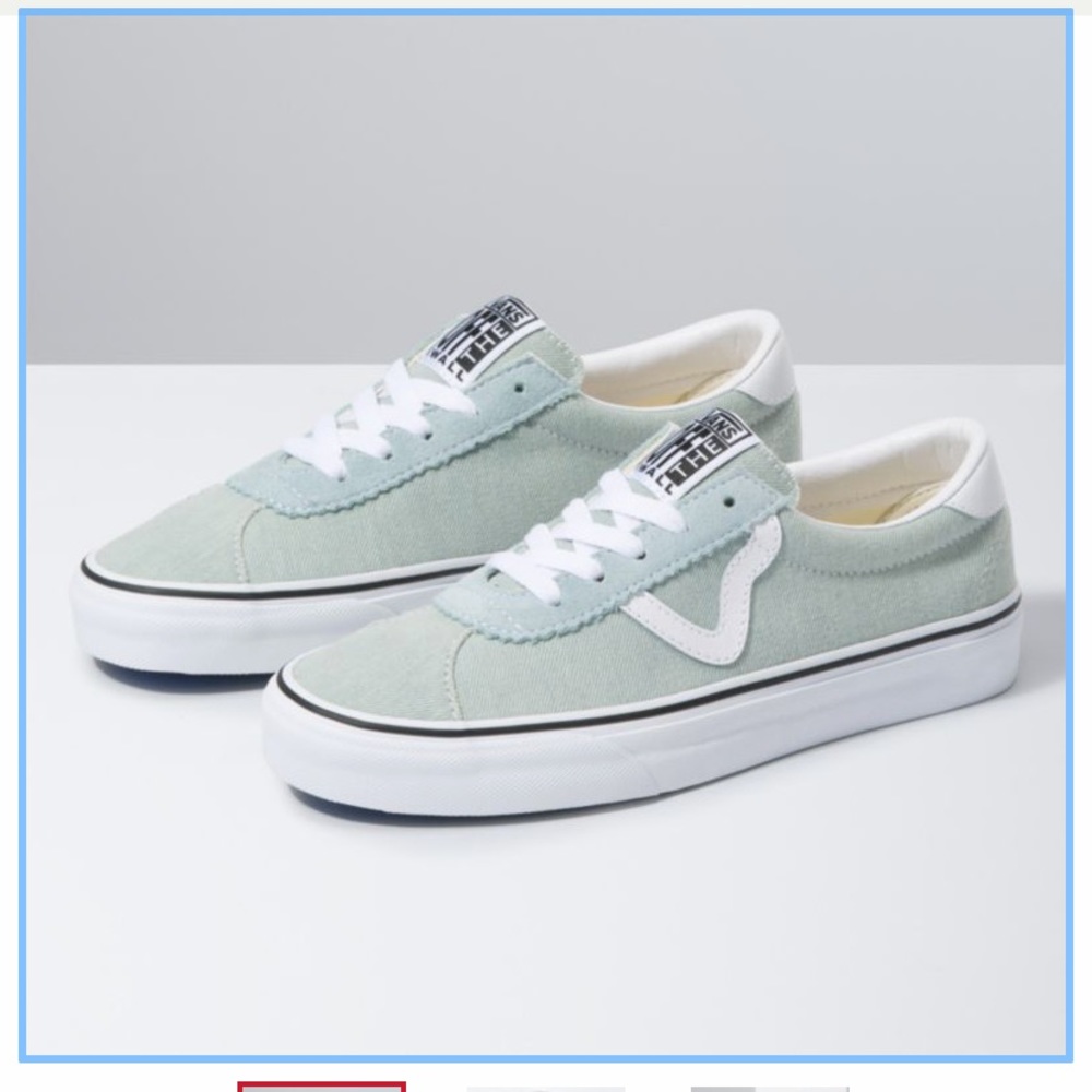 Vans denim sport washed/true white